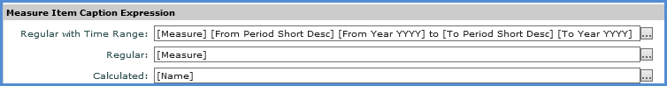 Help -- Default Values for Measure Item Captions