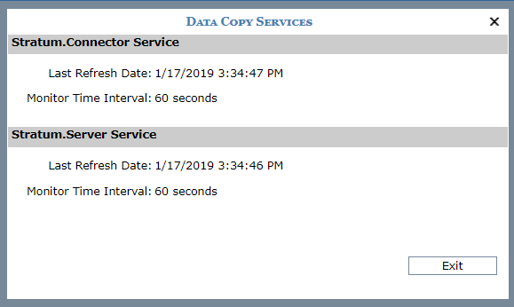 Help -- Check Status of Data Copy Services